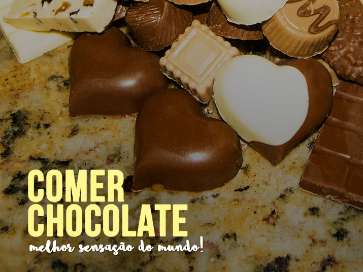 Comer Chocolate - Melhor Coisa do Mundo